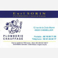 EURL Sorin : Plomberie-Chauffage